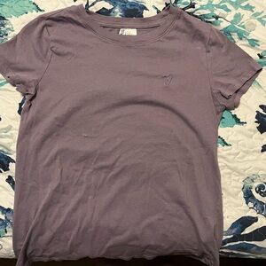H&M Purple Basic Top